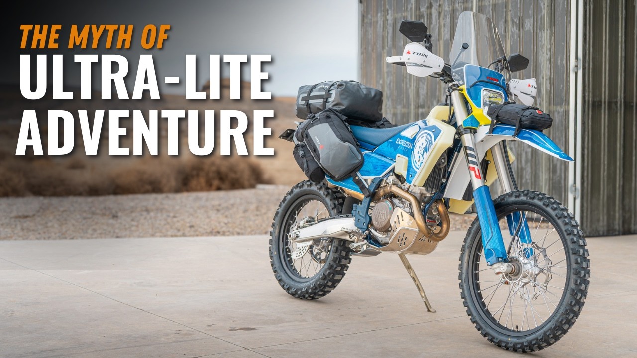 The Lightweight ADV Bike Problem (Solved)