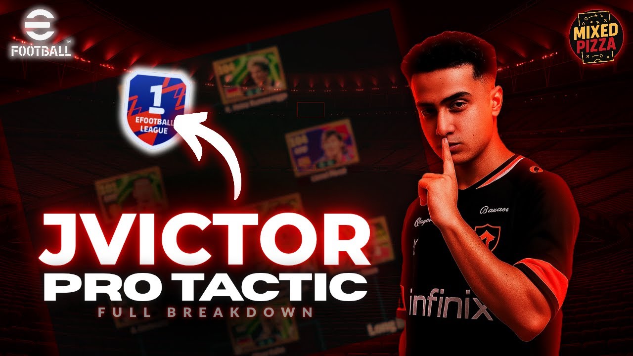 ПРОФЕССИОНАЛЬНАЯ ТАКТИКА JVICTOR в eFootball™ 2026 | Полный анализ и игровой процесс