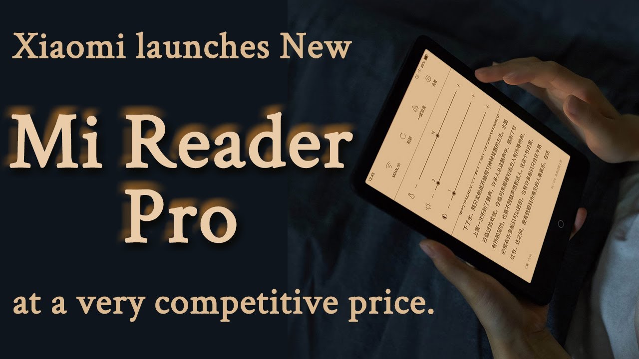 Xiaomi launches New Mi Reader Pro - 7.8inch android eReader