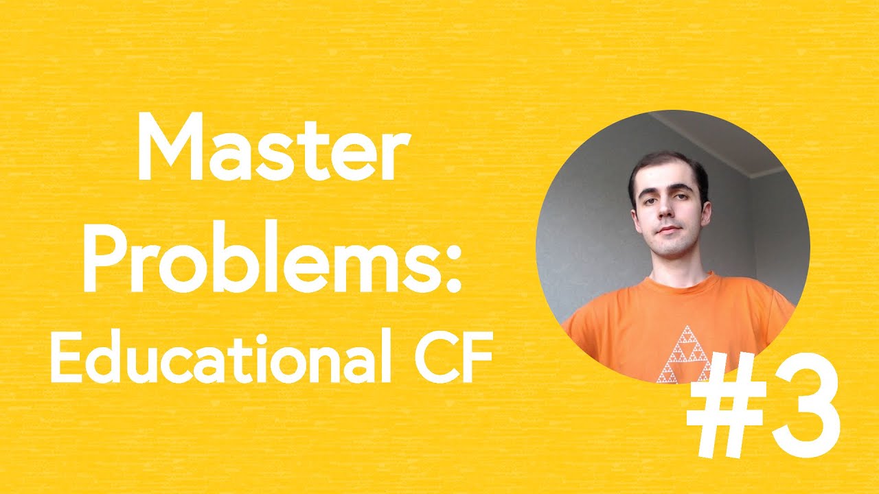 Master Problems (Ep. 3: Educational)