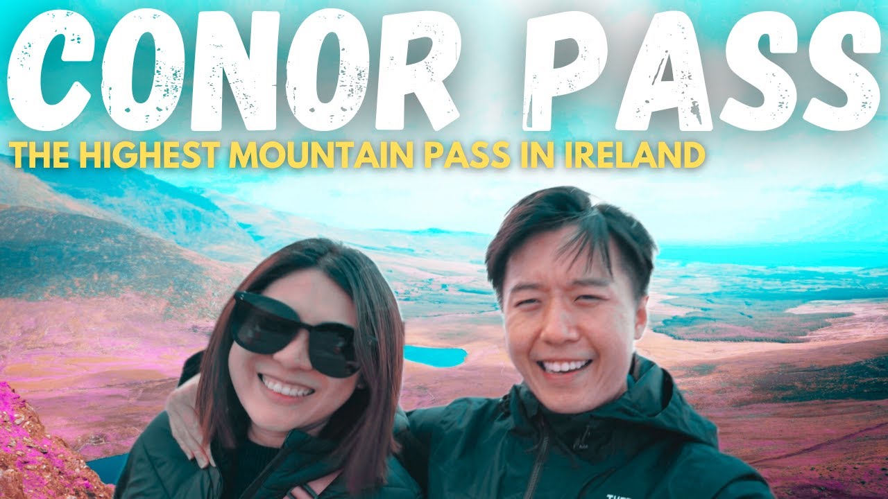 THE HIGHEST MOUNTAIN PASS IN IRELAND | Conor Pass, Cliffs of Moher (Road Trip in Ireland)