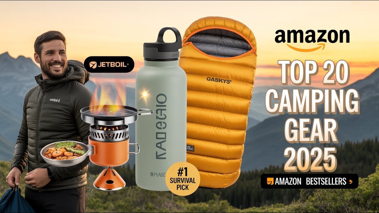 Top 20 Camping Gear & Gadgets 2025 &mdash; Outdoor Survival Tools You NEED!