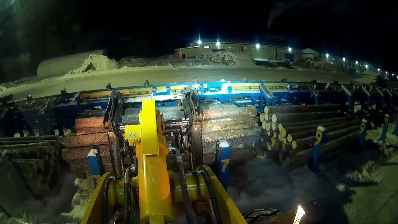 SDLG L956FH сортировка леса
