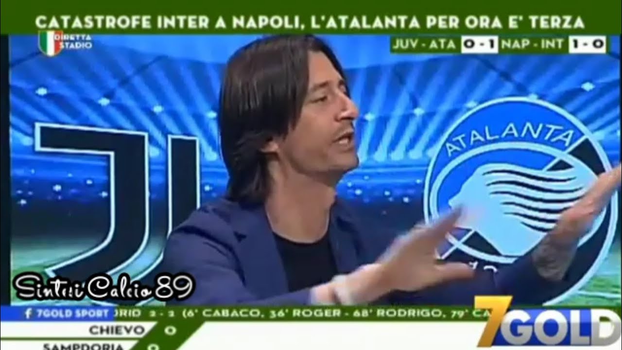 OPPINI SORRIDE SI INCAXXA SCONTRO CON CRUDELI E FESTEGGIA JUVENTUS ATALANTA 1-1