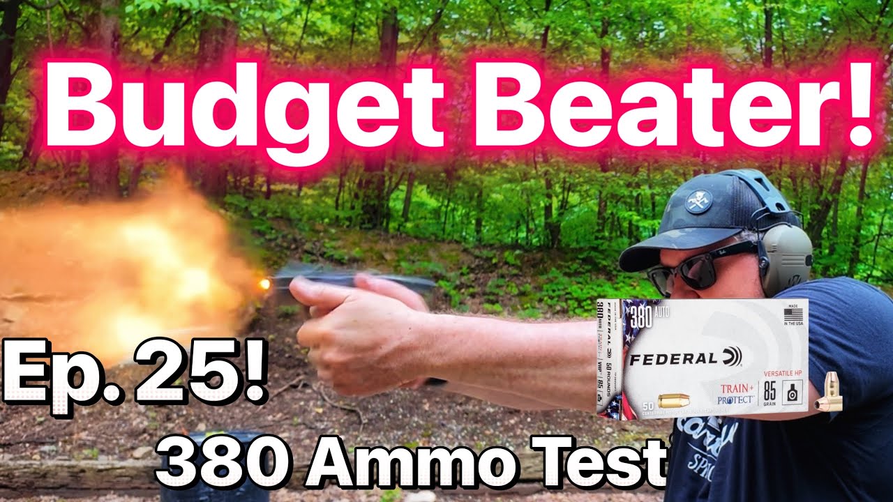 Эп. 25 S&W Bodyguard 2.0 380. Тестирование патронов: 85 гран VHP Federal Train and Protect