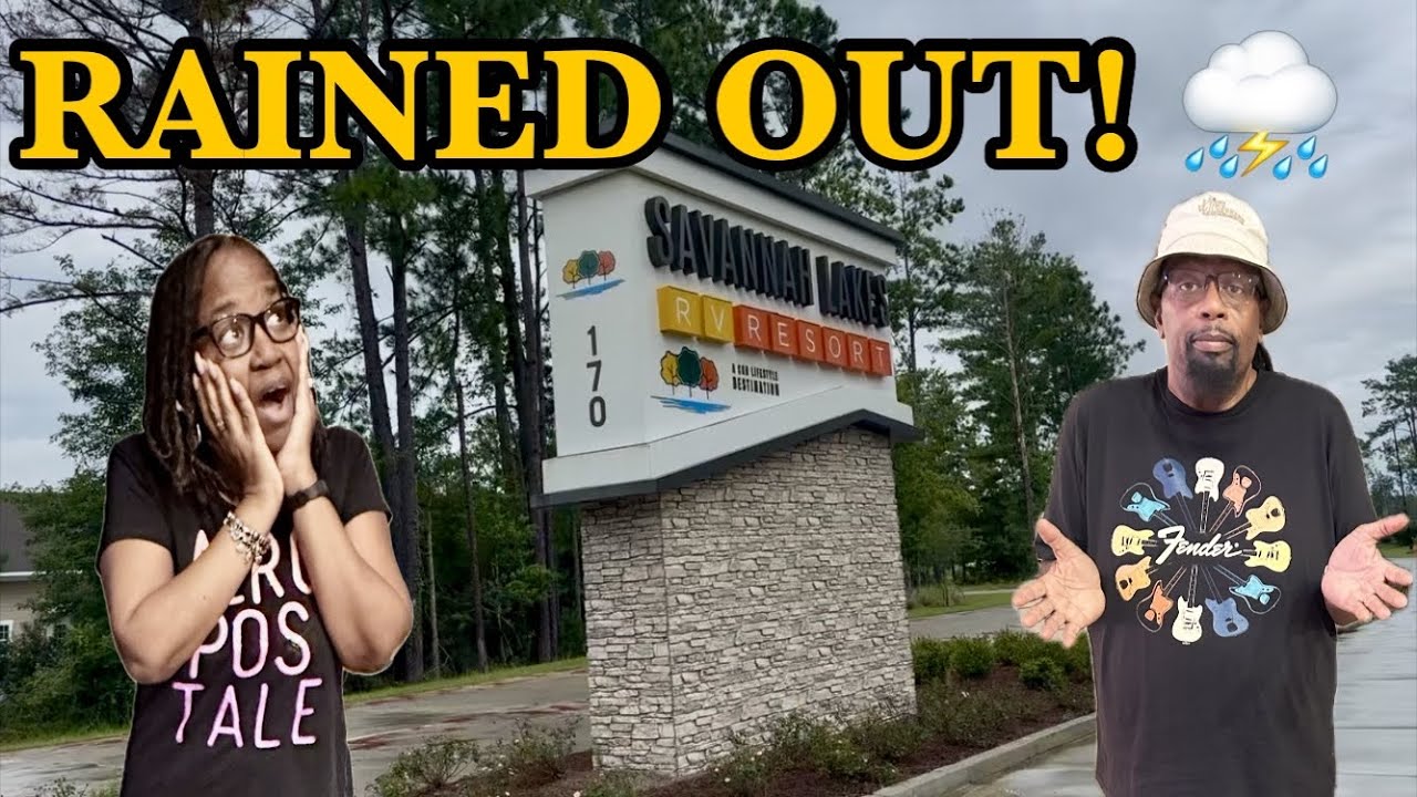 Rained Out Adventure | Savannah Lakes RV Resort Review 