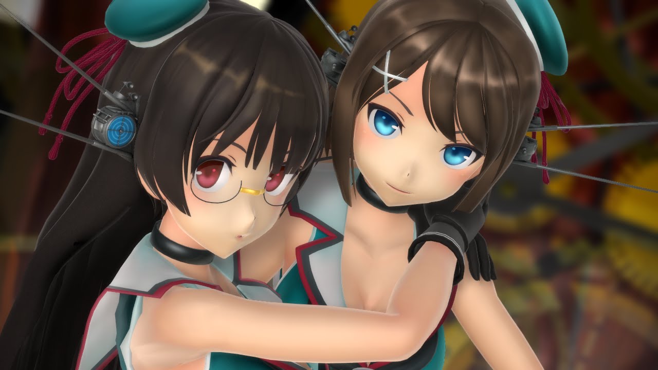 【MMD艦これ】摩耶改二 鳥海改二 ダンスダンスデカダンス