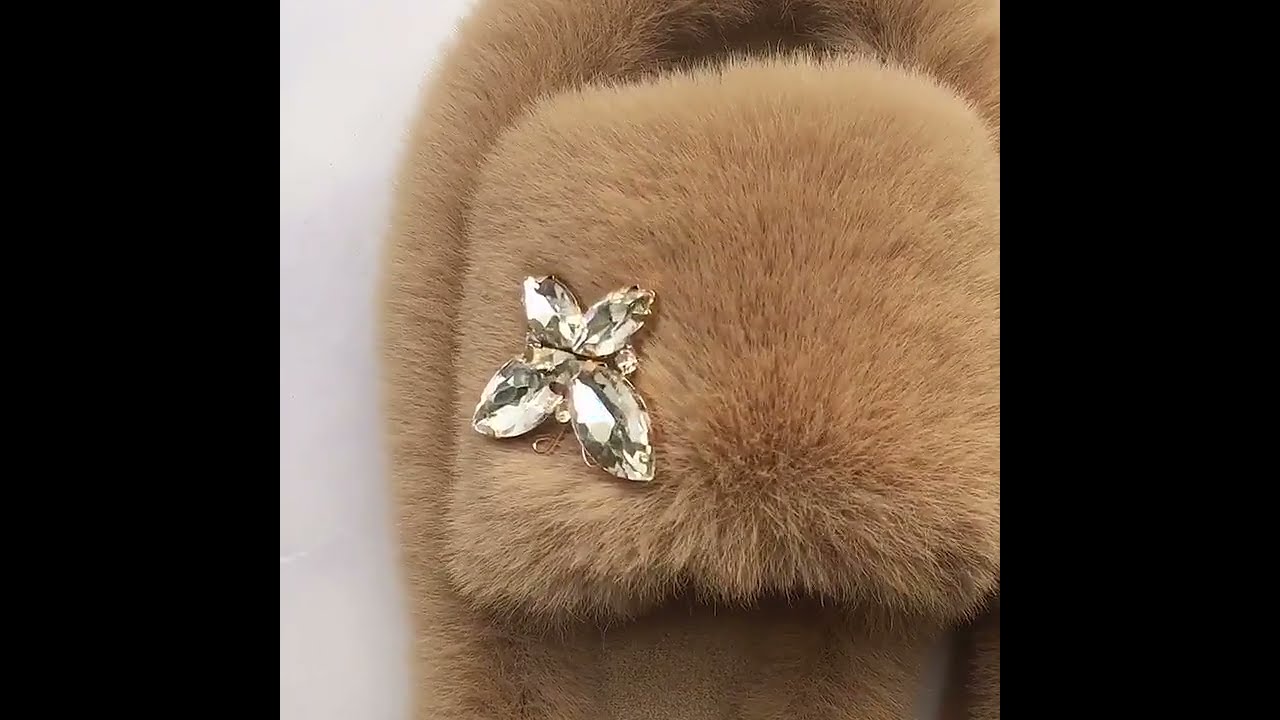 Slippers Women Shoes - Best Gifts for Girls, Custom Crystal Accessory Shoes