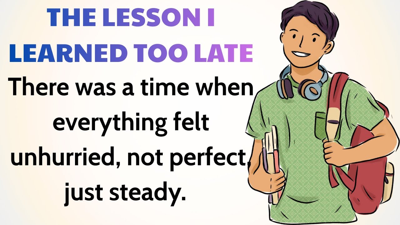 The Lesson I Learned Too Late | A Quiet Story About Time, Distance & Regret