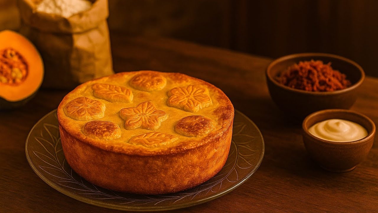 A Torta de Abóbora com Carne Seca Mais Cremosa do YouTube!