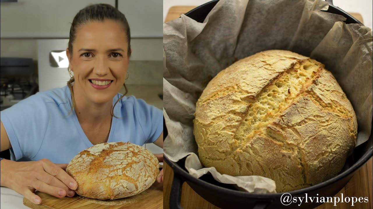 PÃO SEM GLÚTEN EM UMA PANELA DE FERRO FUNCIONA?