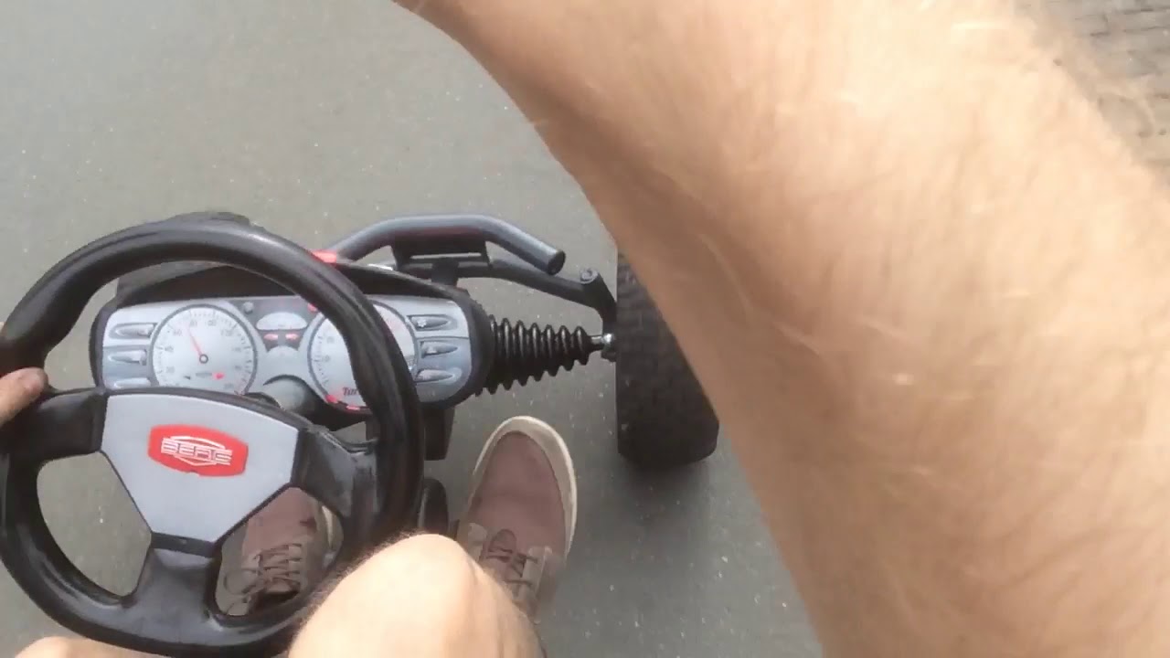 Probefahrt Berg Gokart mit Anhänger und 7 Gang Schaltung