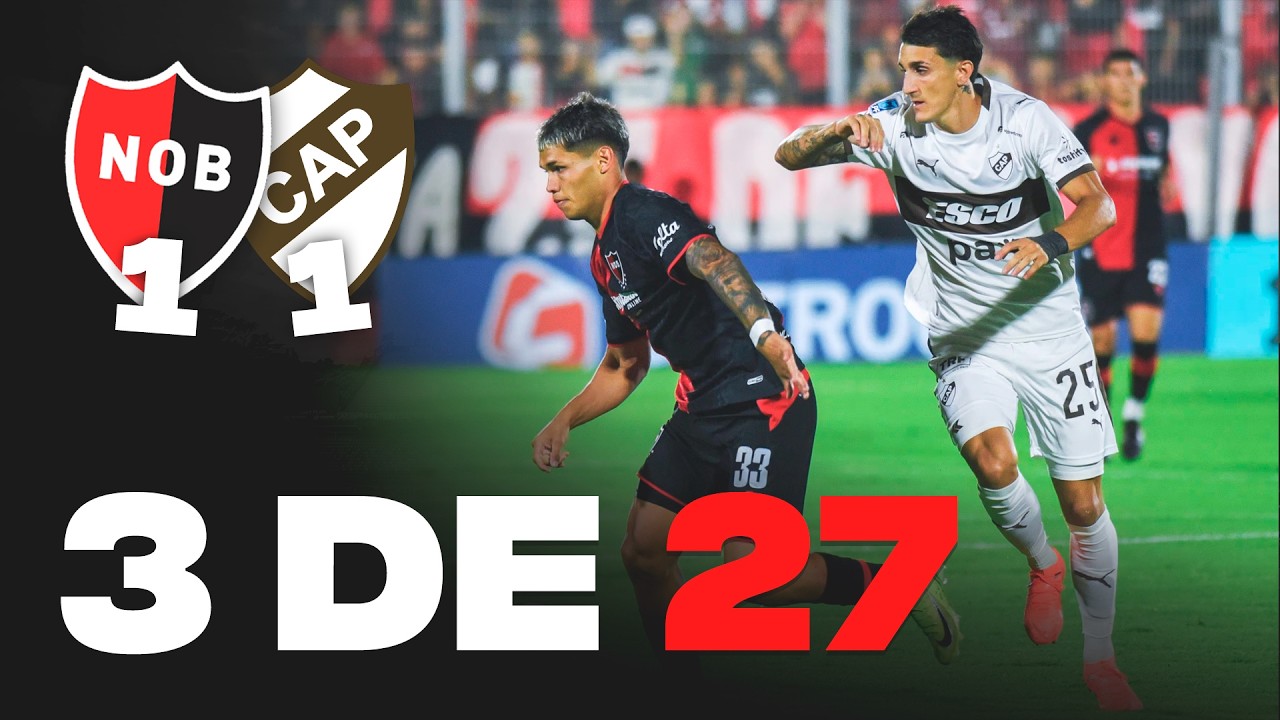 NEWELL´S EMPATÓ 1-1 ANTE PLATENSE EN EL COLOSO