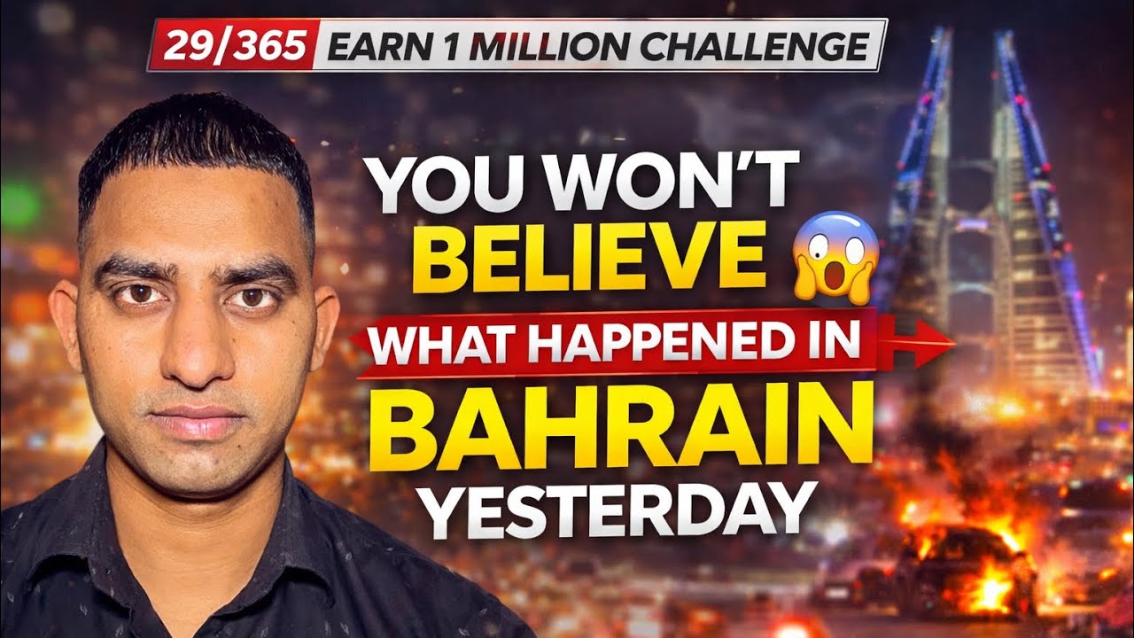 You Won’t Believe What Happened In Bahrain Yesterday | 365 Days Challenge | Documenting | Tajib 