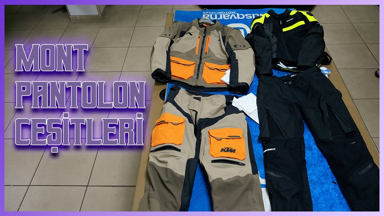 Bölüm 3 - Mont ve Pantolon Çeşitleri | Motosiklet Ekipmanları | Sezer Saykal