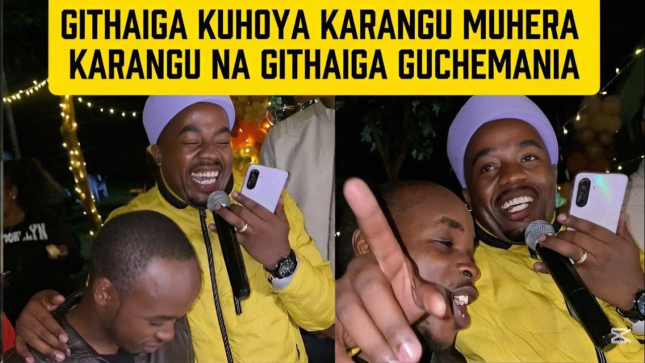 Karangu na carol kim gutuma Githaiga wa chai aite maithori