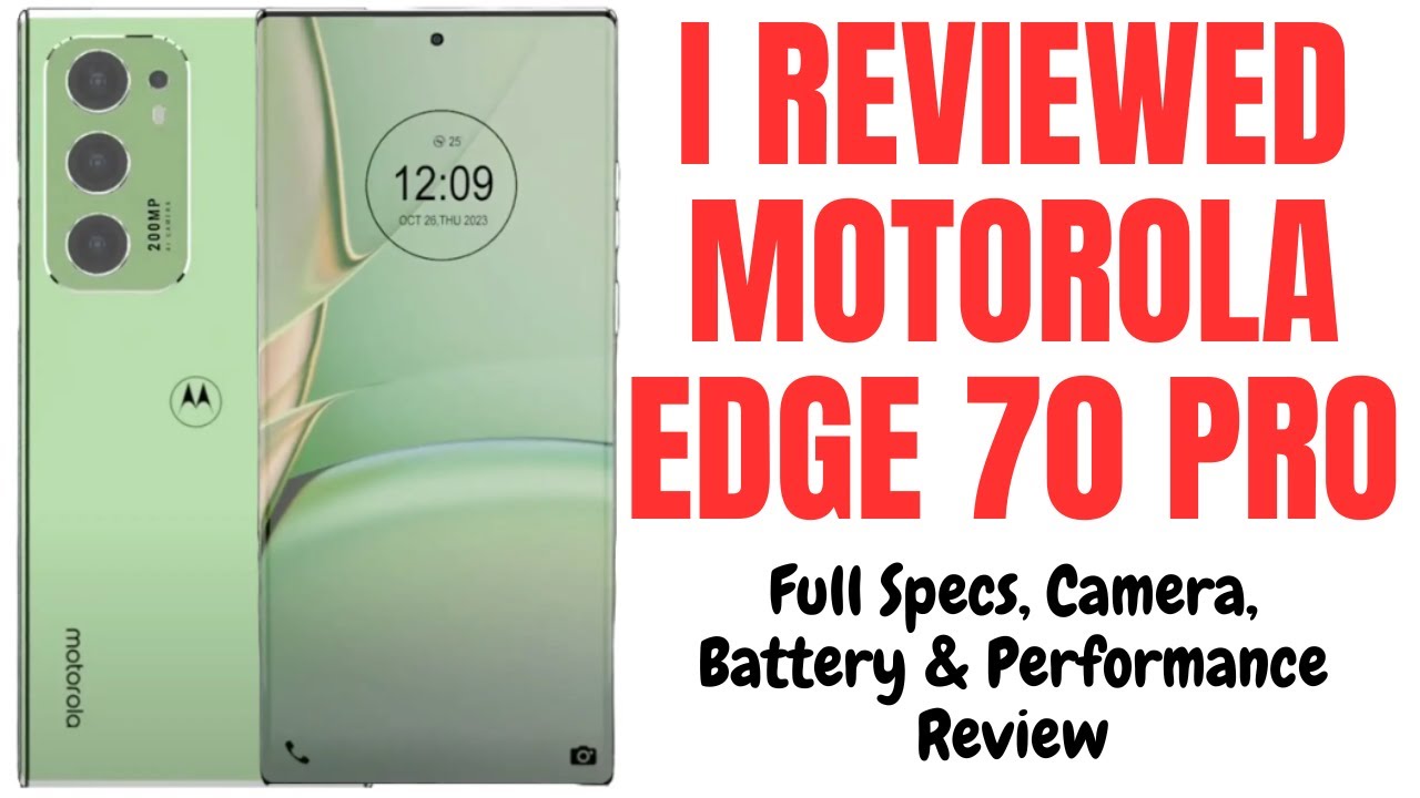Motorola Edge 70 Pro 2025: Full Specs, Camera, Battery & Performance Review