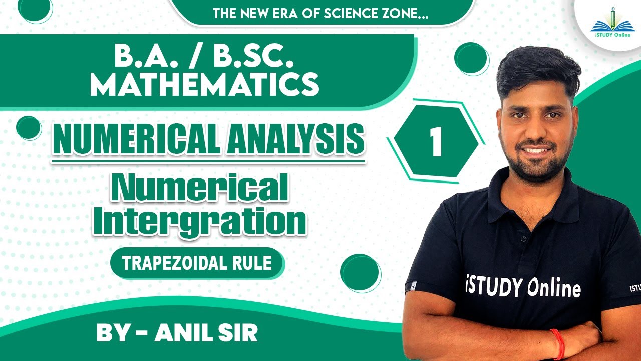 Trapezoidal Rule | unit-2 (lect-1)| Numerical Integration | Numerical Analysis | B.Sc 2nd year