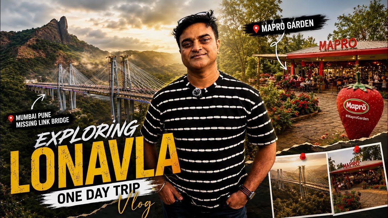NEW Mumbai-Pune Missing Link | Mapro Garden | Tiger Point | Lonavala 1 Day Trip