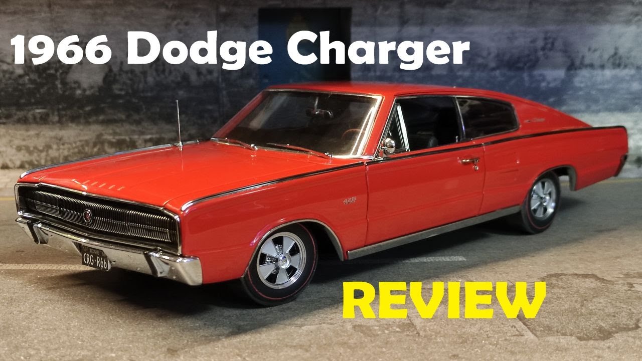 Review: 1966 Dodge Charger diecast review (1/18 scale) by Ertl American Muscle (Authentics line)