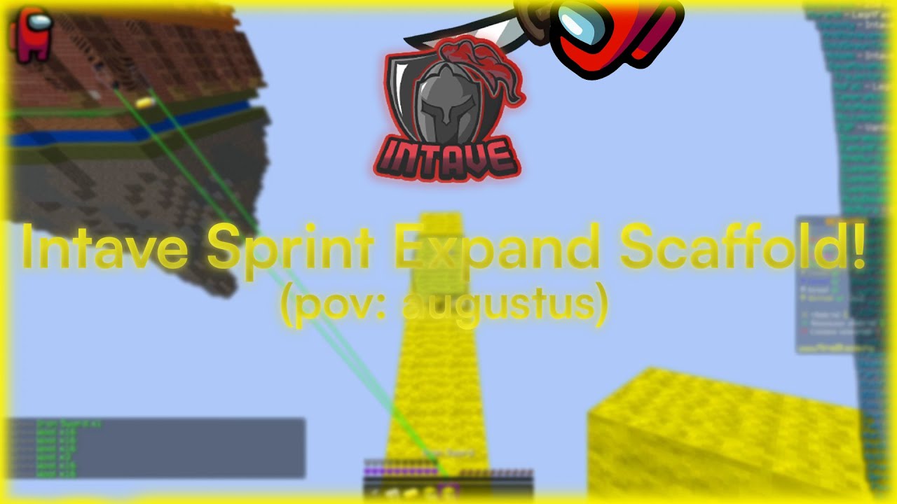 Best Intave Client! (Expand Sprint Scaffold, Aura, LagRange, Velocity, etc.)
