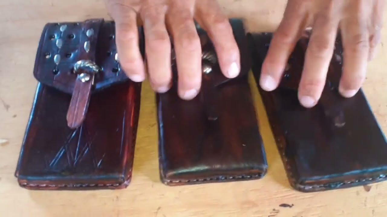 COMO FAZER UMA CAPA DE CELULAR!!!/ARTEZANATO/ARTE COURO