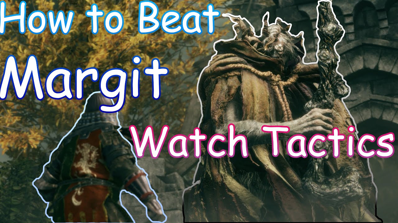 💍Elden Ring Margit The Fell Omen How to Beat in 70 Secs, Samurai Two Handed @nitroKenan