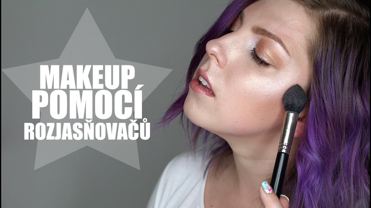 Makeup Pomocí Rozjasňovačů Challenge