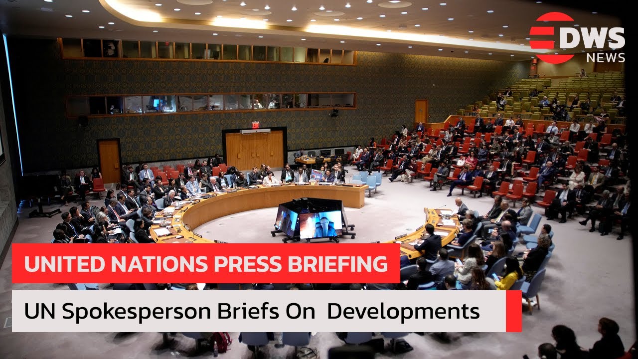 JUST IN: UN Press Briefing on Diplomacy, Crisis, and Peace Efforts | Global Affairs Update | AC15