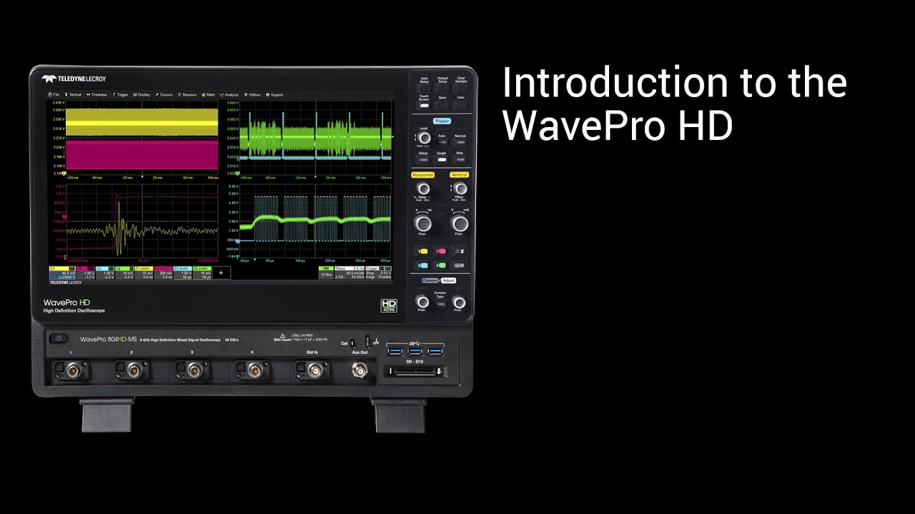 Introduction to the WavePro HD