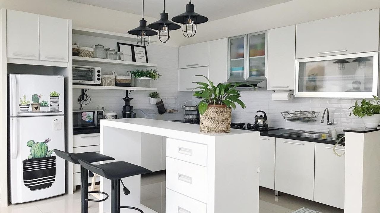 WOW! 120+ INSPIRASI DESAIN DAPUR KECIL MINIMALIS | TIPS MEMBUAT DAPUR SEDERHANA, CANTIK DAN MODERN