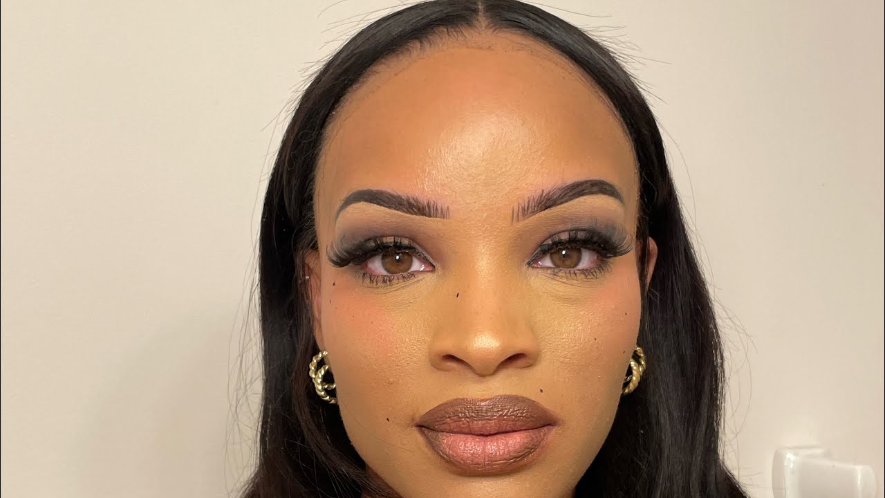 Detailed makeup tutorial #softglam #softmakeuptutorial #makeup #fyp 