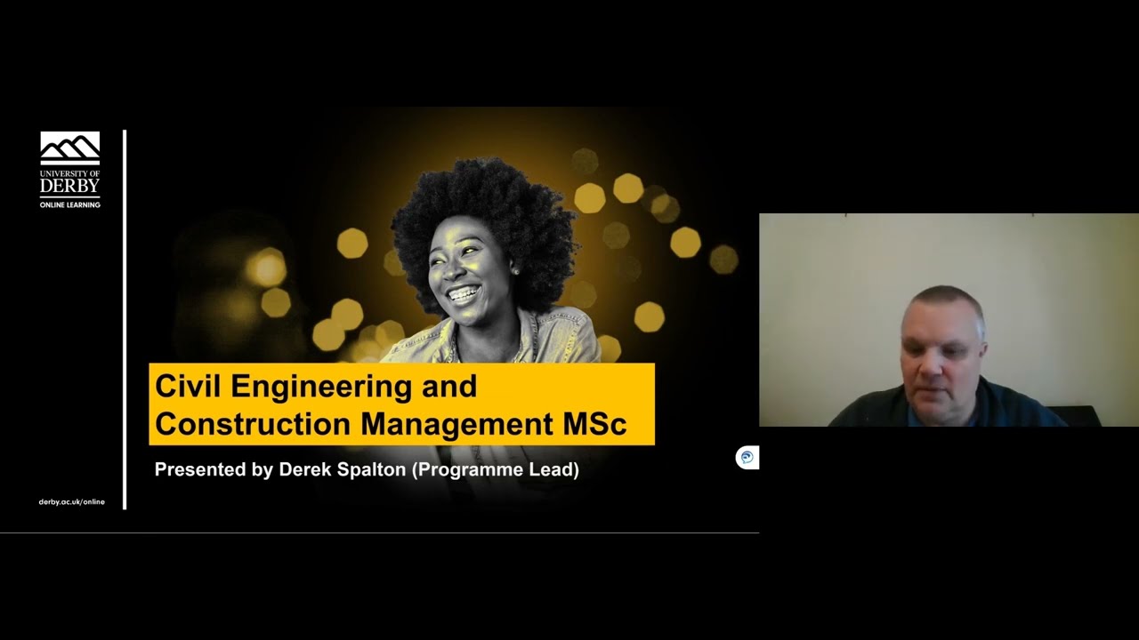 Online Civil Engineering MSc - Subject Talk