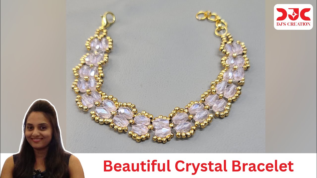 DIY Bead Bracelet How to make a Beautiful Bracelet Easy Simple Beads Bracelet Tutorial dj's creation