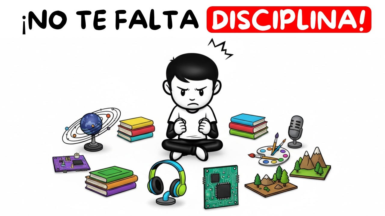 ¿Por qué no puedes elegir una sola pasión? | No es indisciplina