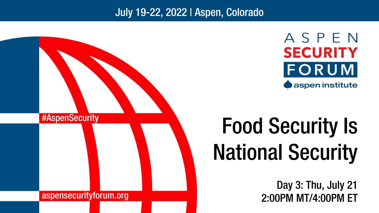Food Security Is National Security