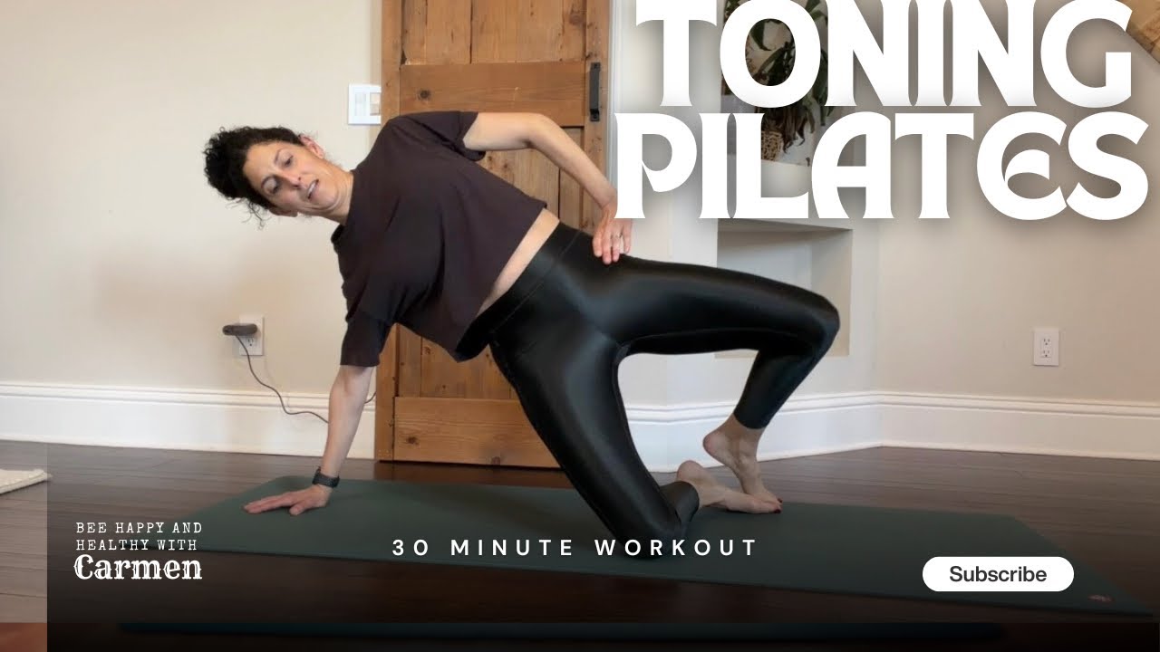 30-Min Full Body Toning Pilates | Strength & Muscle Sculpting at Home