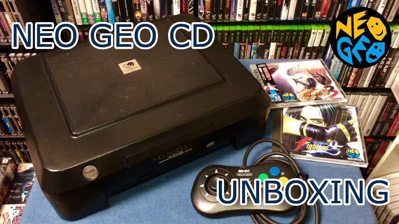 Neo Geo CD Front Loader (Package Unboxing)