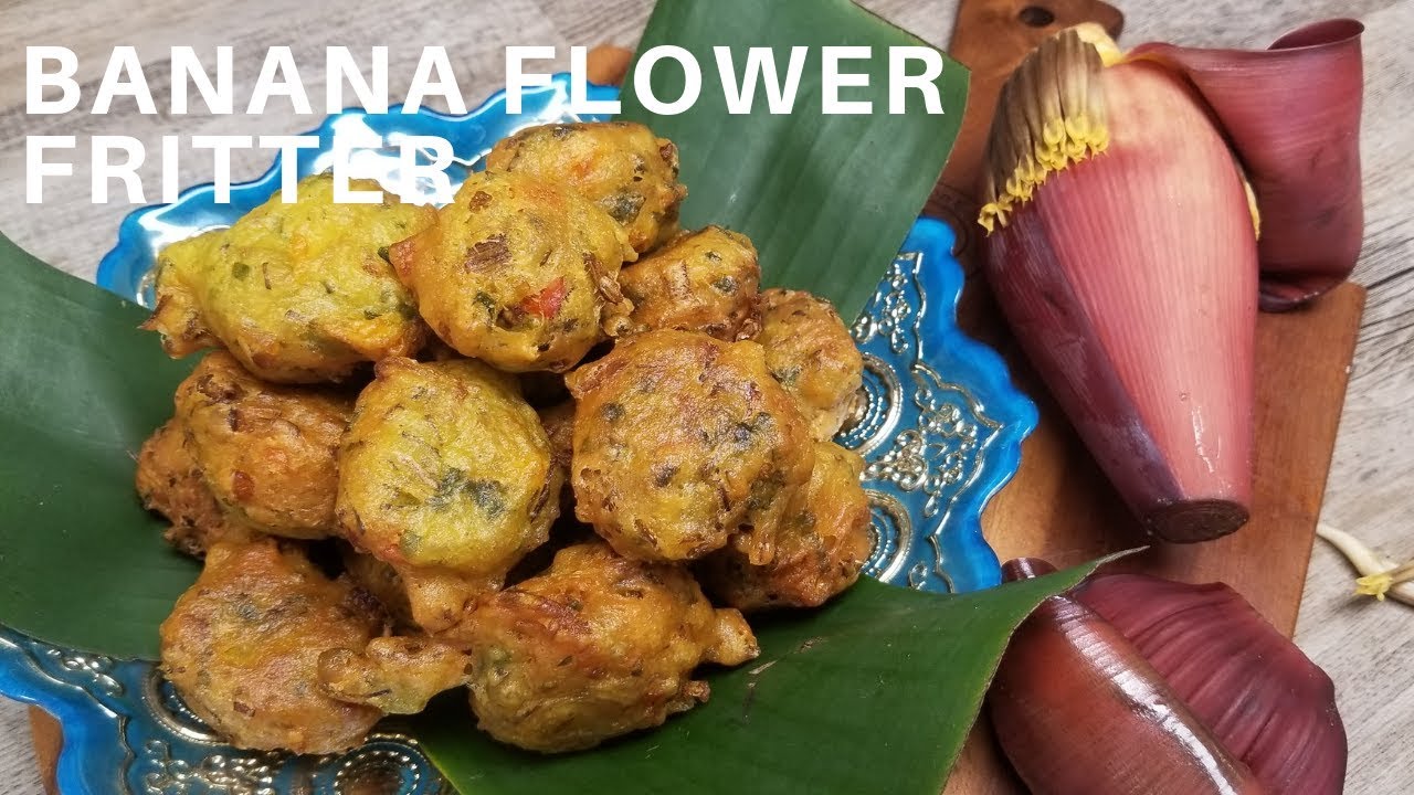 Banana Flower Fritter | Banana Flower Accra - Episode 880