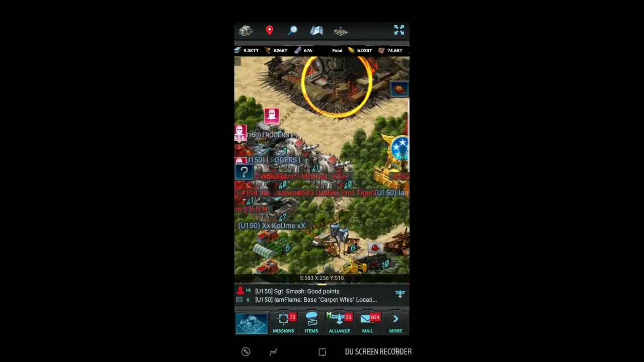 Mobile Strike - Massive bases burning during SVS!!!