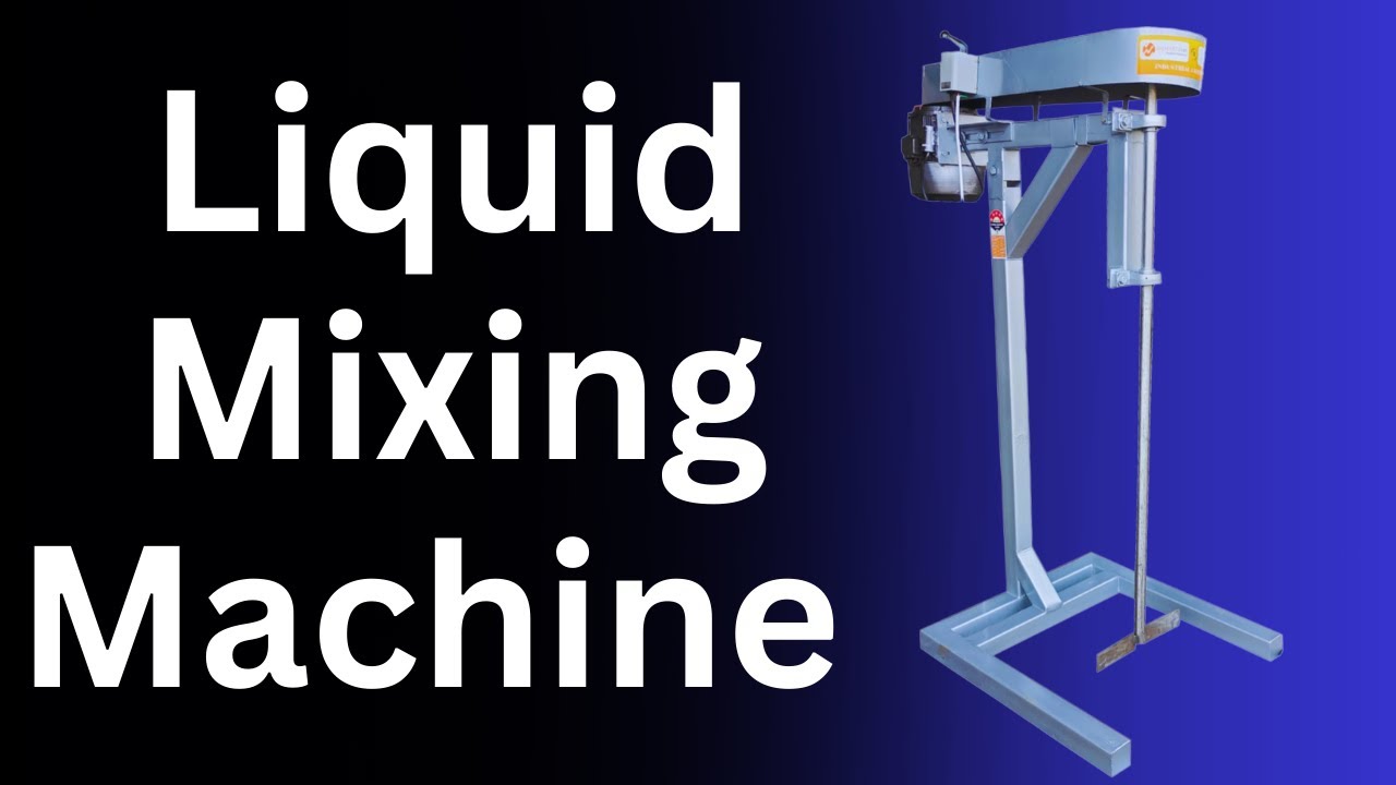 Liquid Mixer, Detergent, Soap Oil mixer, Industrial Stirrer Machine Liquids Mixing- high shear mixer