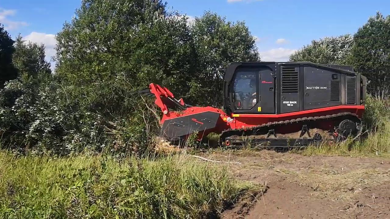 Самохідний мульчер PRINOTH RAPTOR800 в Україні