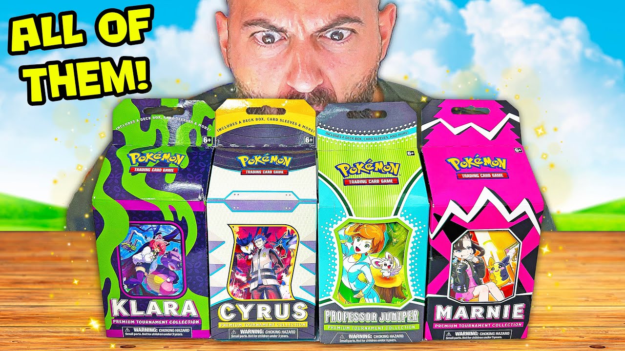 I Opened EVERY PREMIUM Pokemon Box!