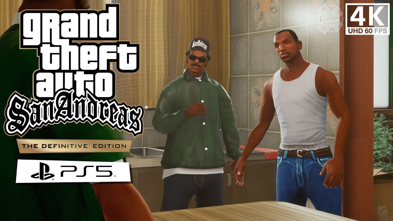 GTA San Andreas Definitive Edition - Misión #4 - Cleaning the Hood