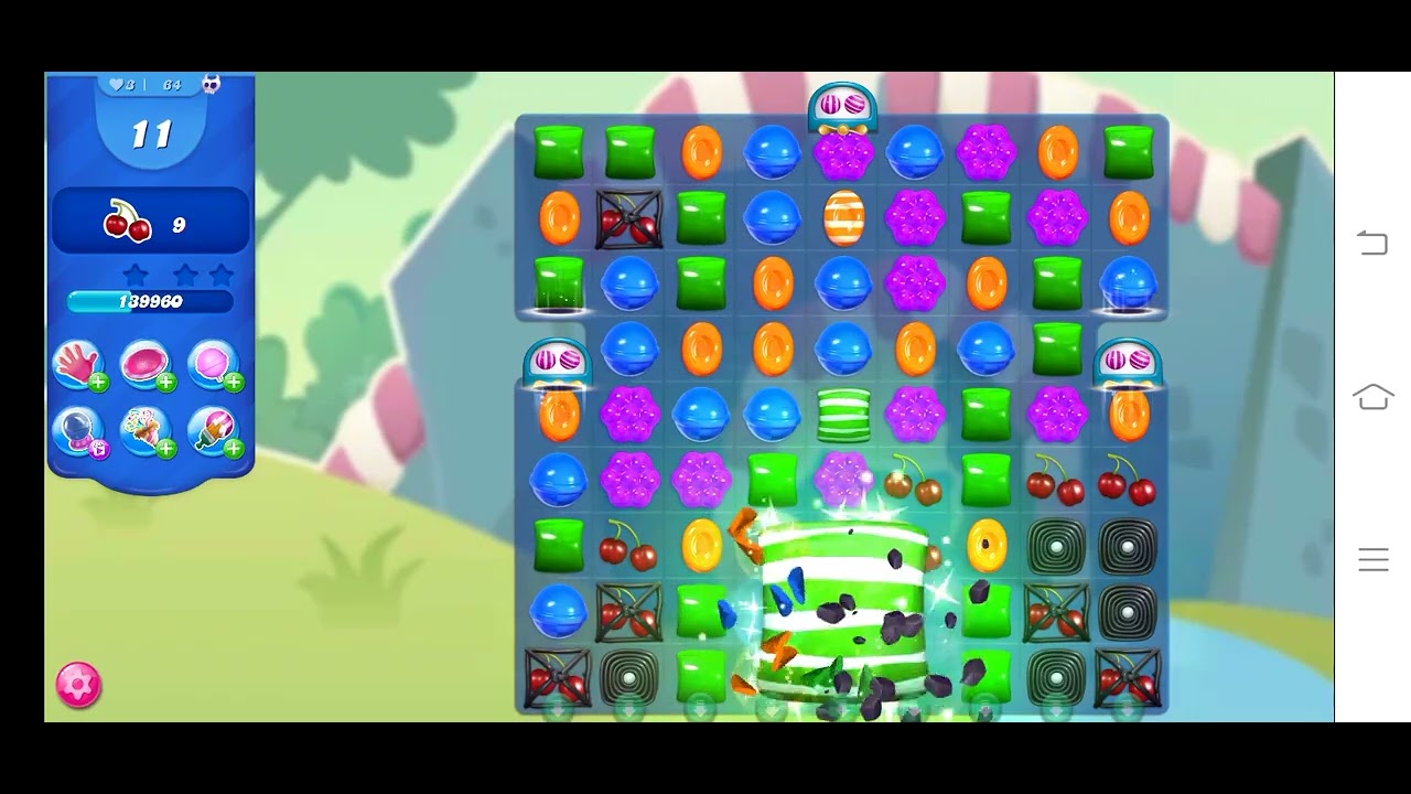 Candy Crush Saga Level 64 Complete (@Candy Crush Lover )