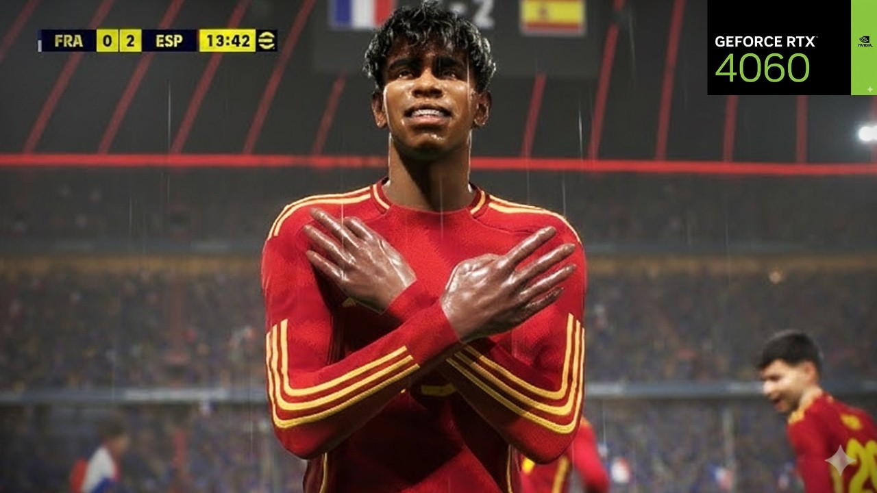 eFootball SUR RTX 4060  - ULTRA GRAPHISMES