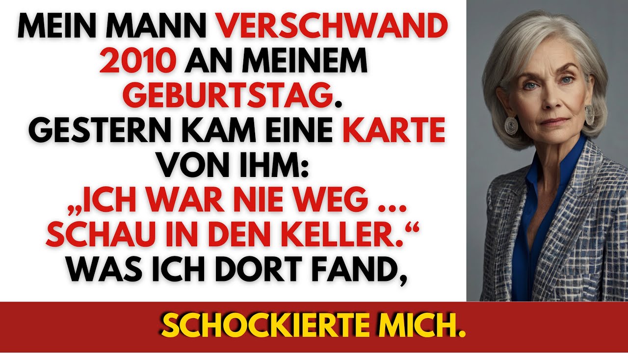 Mein Mann verschwand 2010 an meinem Geburtstag – dann kam eine Karte: „Ich war nie weg“
