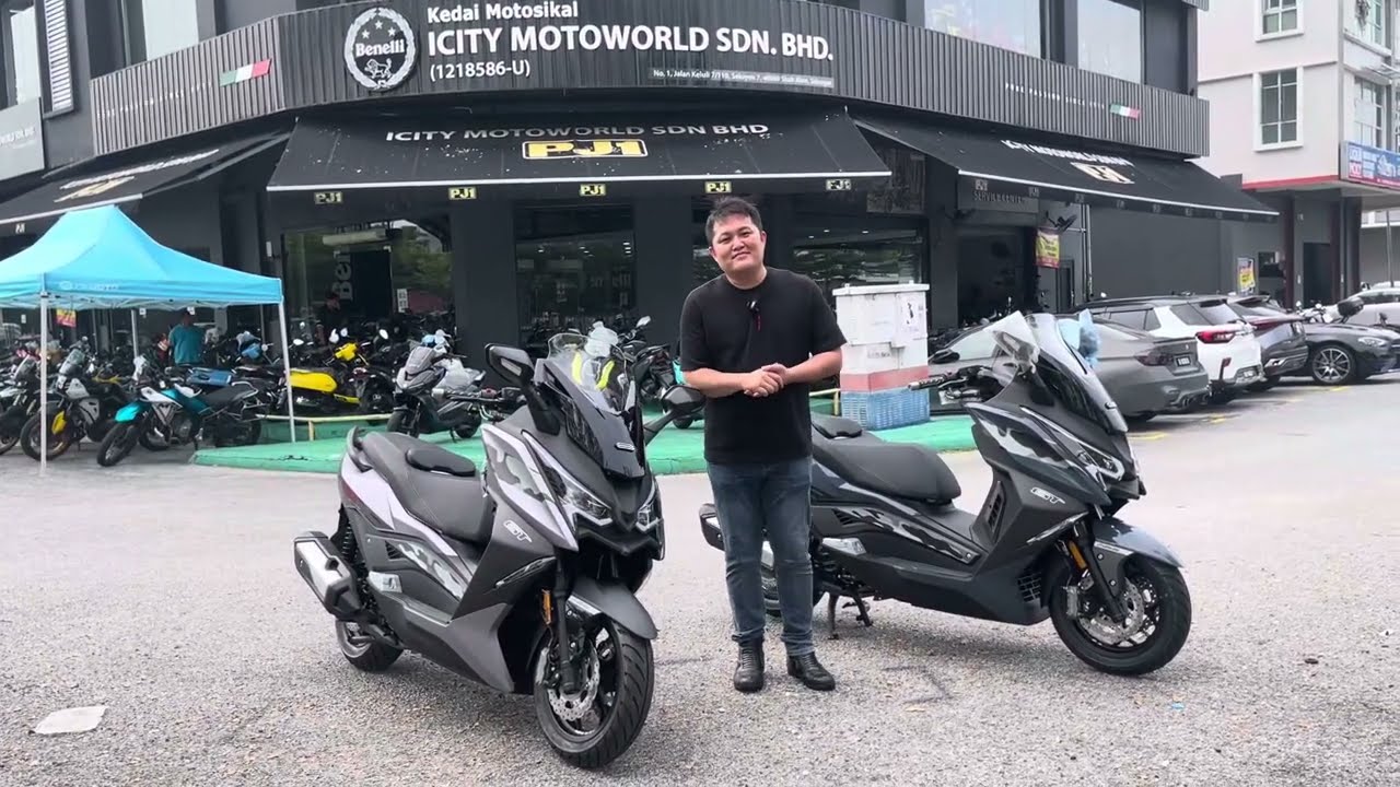 New Arric 318GT Scooter ( Forza 350 ) review Icity Motoworld