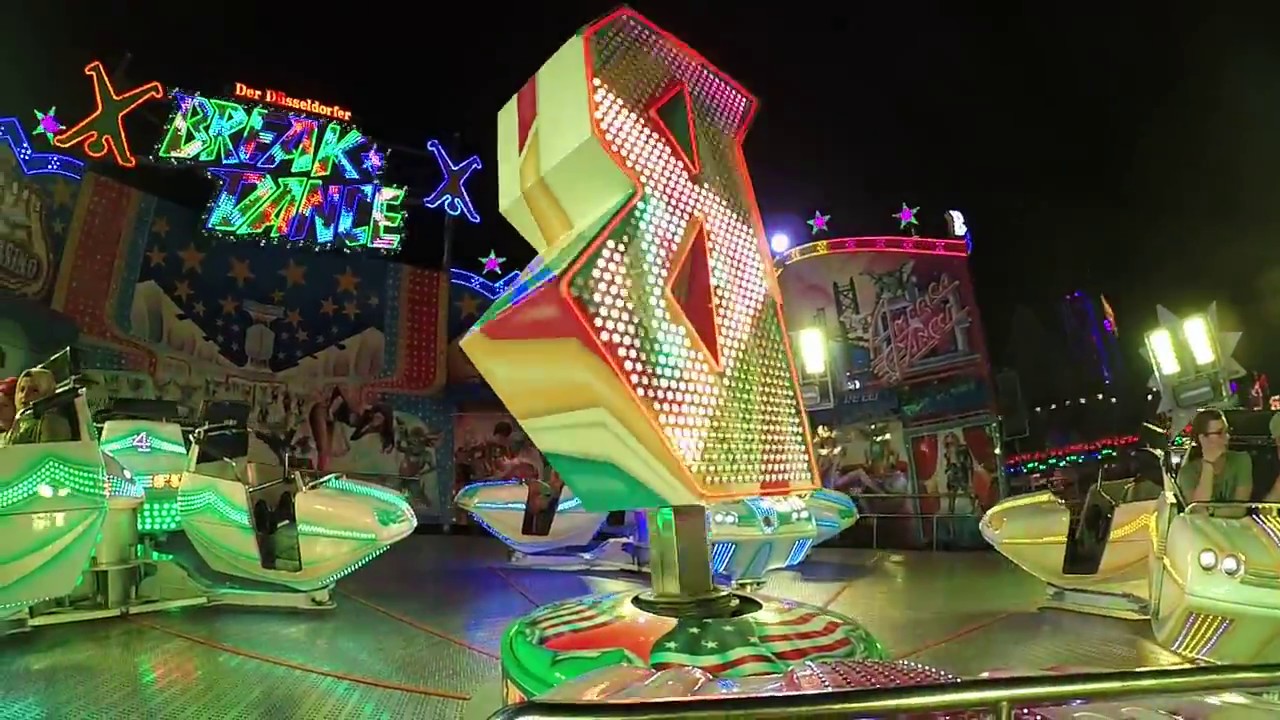 Break Dance - Bruch (Onride/ Showfahrt) Video Rheinkirmes Düsseldorf 2017