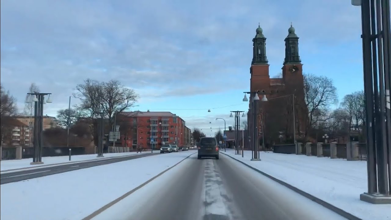BILTUR I ESKILSTUNA/FRÖSLUNDA /CENTRUM /SKIFTINGE #sverige #eskilstuna #sweden #driving
